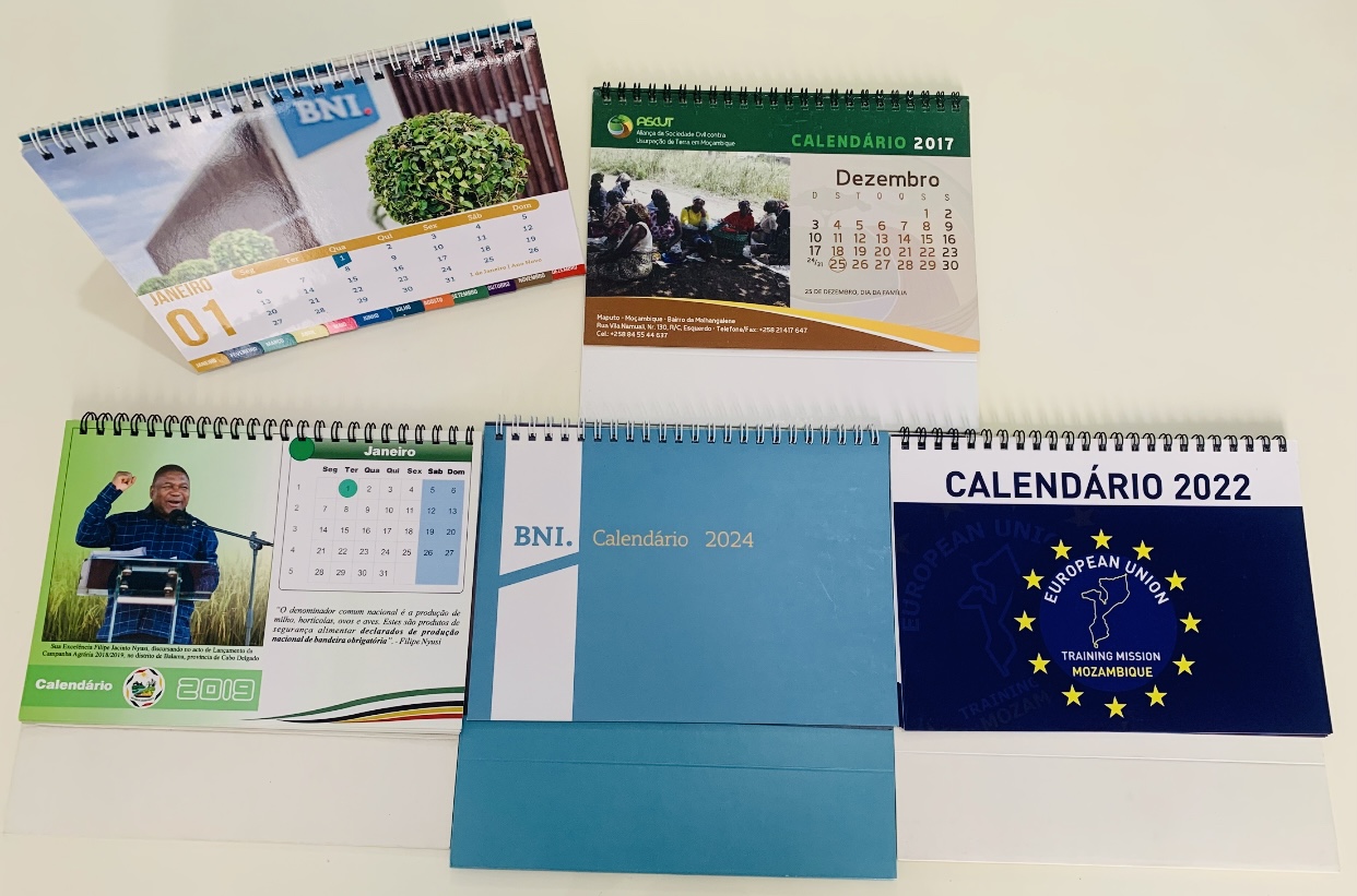 Calendários corporativos