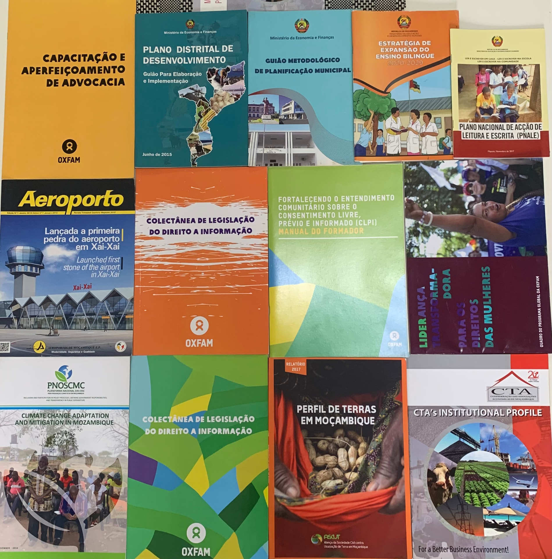 Publicações institucionais